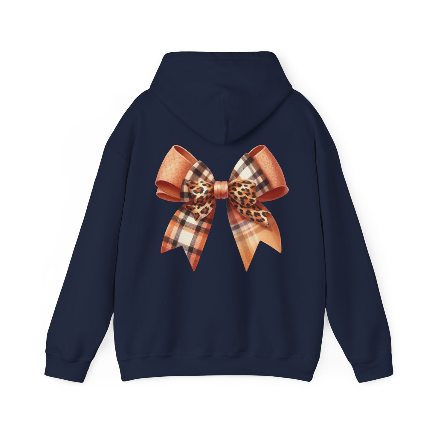 Autumn Highland Cow Charm Unisex Heavy Blend™ Hooded Sweatshirt