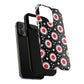 Crimson Spark Radiance Bold Floral Magnetic iPhone Cases, Stylish Tough Cases, Unique iPhone Accessories, Perfect Gift for Her, Trendy Tech Gear.