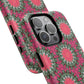 Floral KaleidoBloom iPhone Case, Tough Magnetic Cases, Floral iPhone Cover, Stylish Tech Accessory, Durable Design, Vibrant Gift Idea