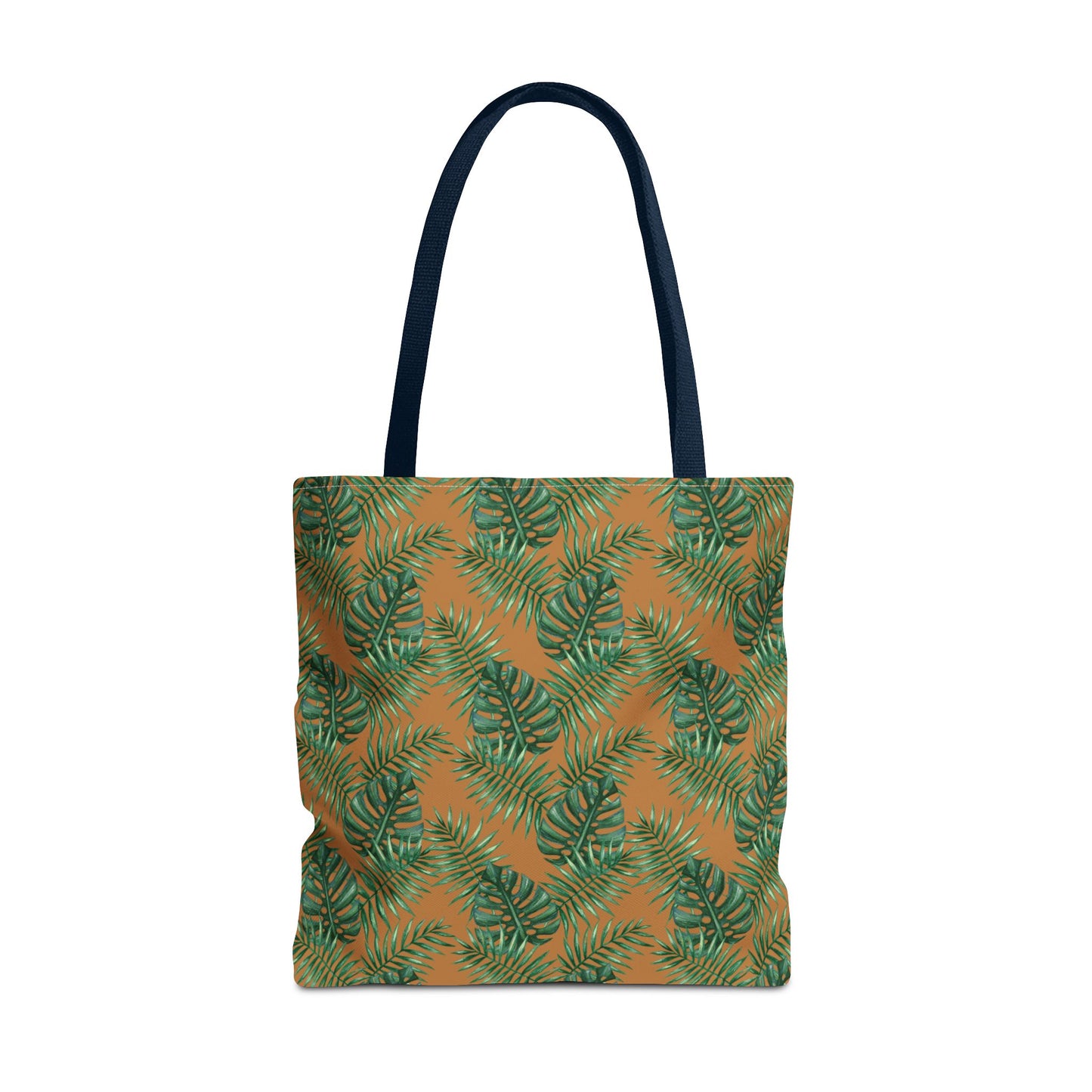 Brown Tropical Bliss Tote Bag