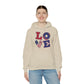 Patriotic LOVE Unisex Heavy Blend™ Hooded Sweatshirt