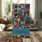 Personalized Colorful Abstract Faces Clear Impact-Resistant Case