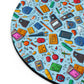 Blue Academic Educational Mouse Pad - Perfect for Students & Teachers