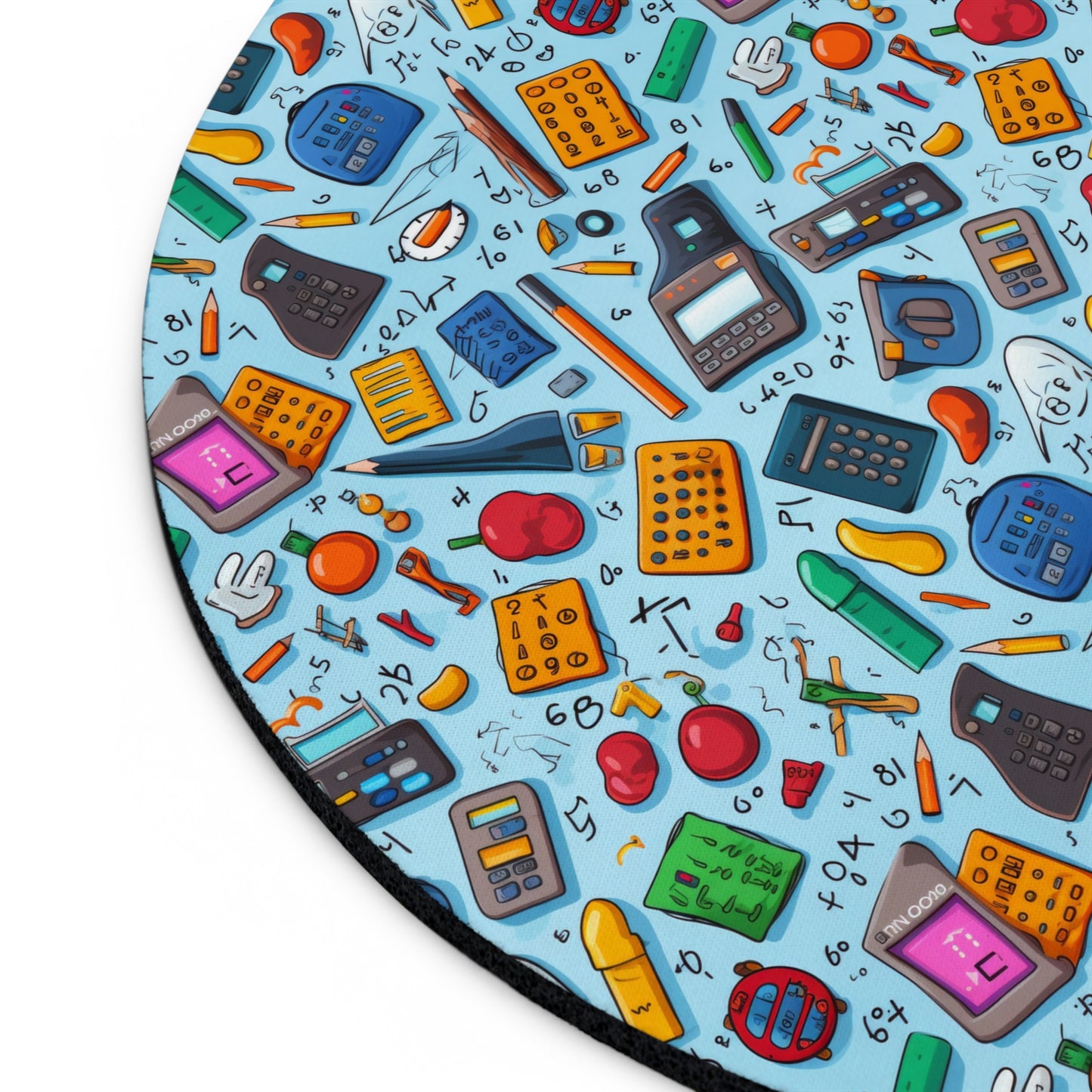Blue Academic Educational Mouse Pad - Perfect for Students & Teachers