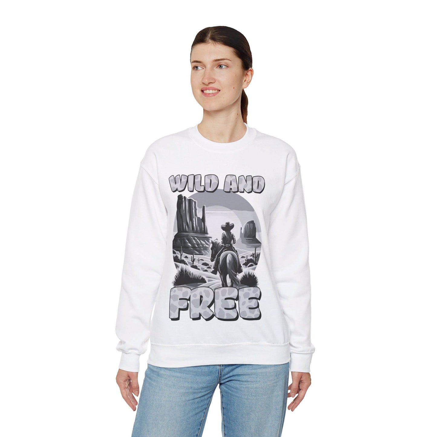 Wild 'n' Free Unisex Heavy Blend™ Crewneck Sweatshirt