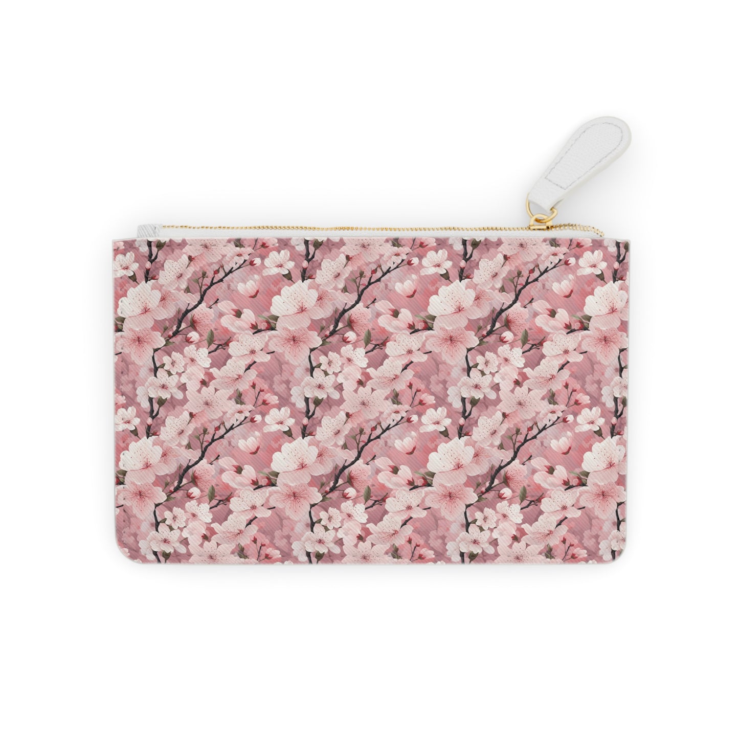 Cherry Blossom Mini Clutch Bag - Elegant Floral Design for Everyday Use
