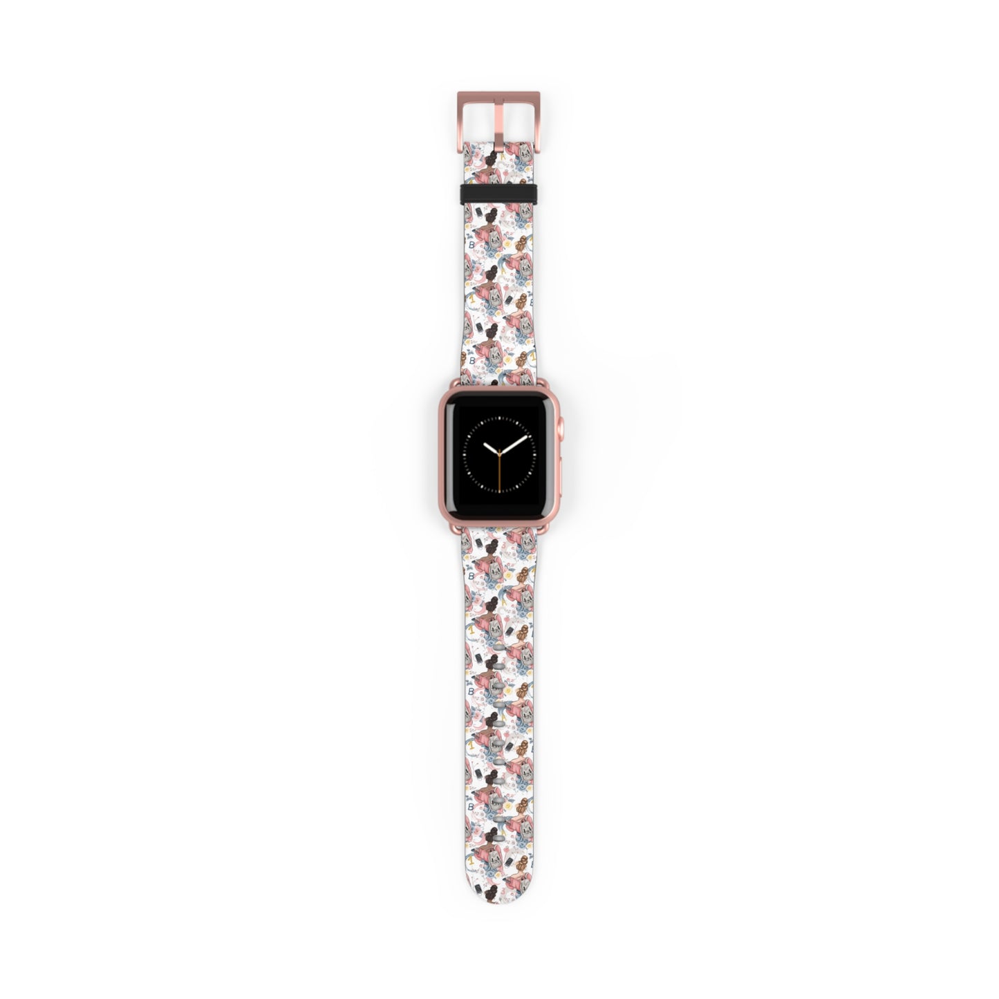 Study Chic Floral Watch Band | Stylish Accessory for Everyday Wear & Gifts.
