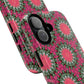 Floral KaleidoBloom iPhone Case, Tough Magnetic Cases, Floral iPhone Cover, Stylish Tech Accessory, Durable Design, Vibrant Gift Idea