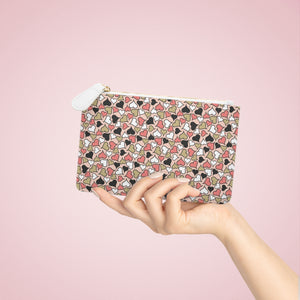 Heart Pattern Mini Clutch Bag - Chic Accessory for Everyday & Special Occasions