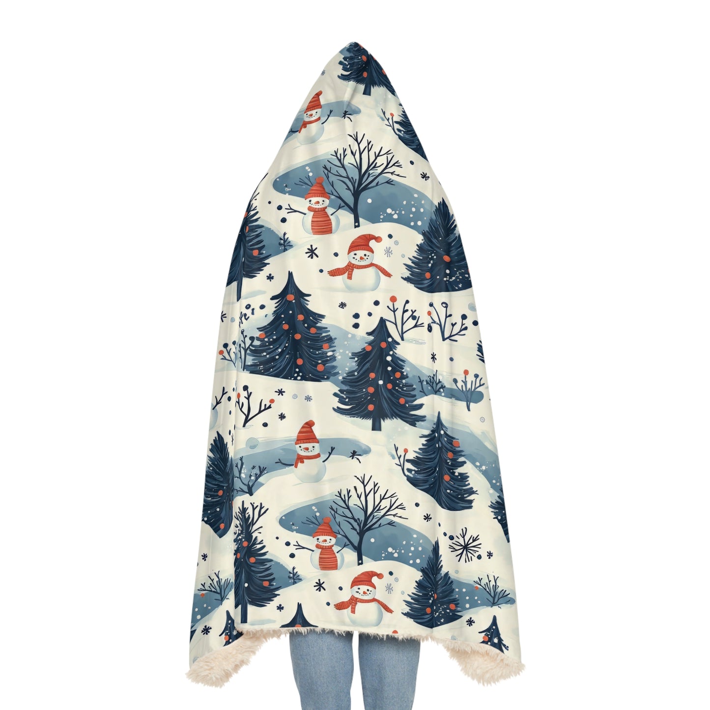 Frosty Forest Snuggle Snuggle Blanket