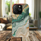 Stylish Tough Acrylic Magnetic iPhone Cases for Everyday Protection, Marble Design, Unique Gifts for Tech Lovers, Holiday Essentials