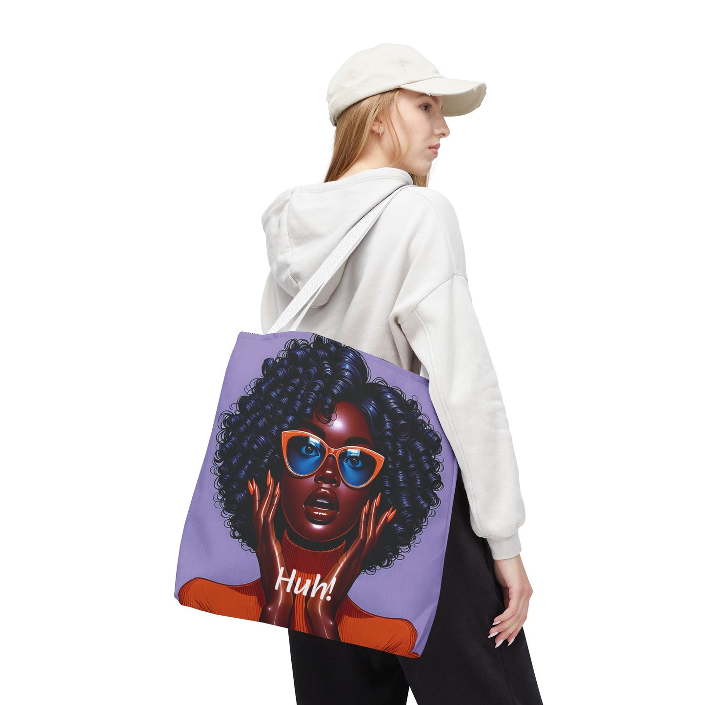 Afro Luxe Glow Tote Bag