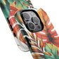 Tropical Monstera Leaf Phone Case - Stylish Tough Magnetic Cases, Floral Protection, Summer Vibe, Gift for Nature Lovers, Trendy Mobile Accessories