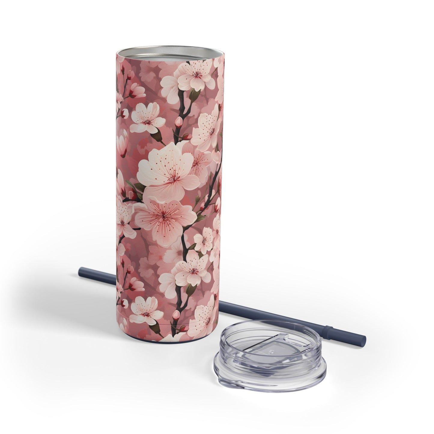 Cherry Blossom 20oz Matte Tumbler - Elegant Drinkware for Floral Lovers