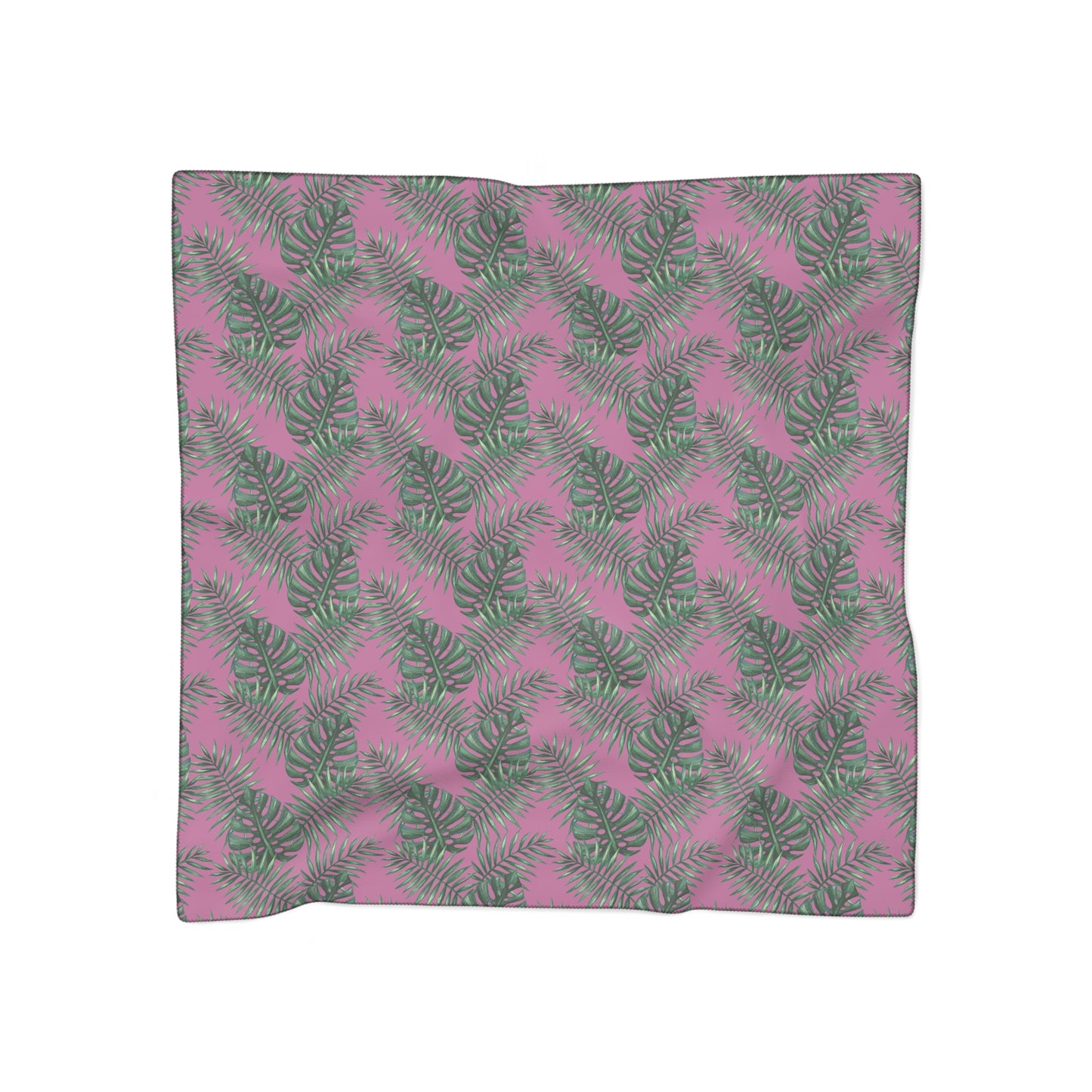 Pink Tropical Bliss Poly Scarf