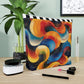 Cosmic Swirl Cotton Cosmetic Bag