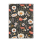 Blossom Elegance: Noir Garden Hardcover Notebook with Puffy Covers