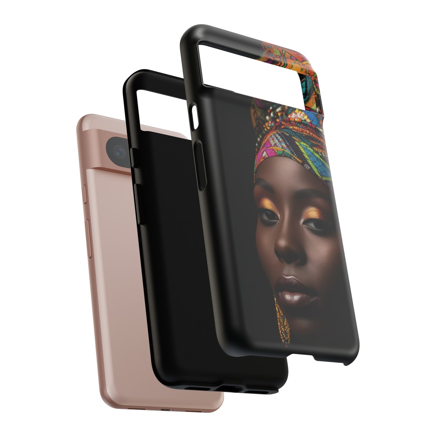 Regal Reflections: African Majesty Google Pixel Cases