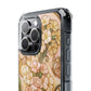 Floral Vintage Art Stained Glass Effect Nouveau Clear Magnetic Impact Case