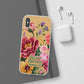 Floral Scripture Phone Case — "Let Your Light Shine" (Matthew 5:16) for iPhone and Samsung Cases.