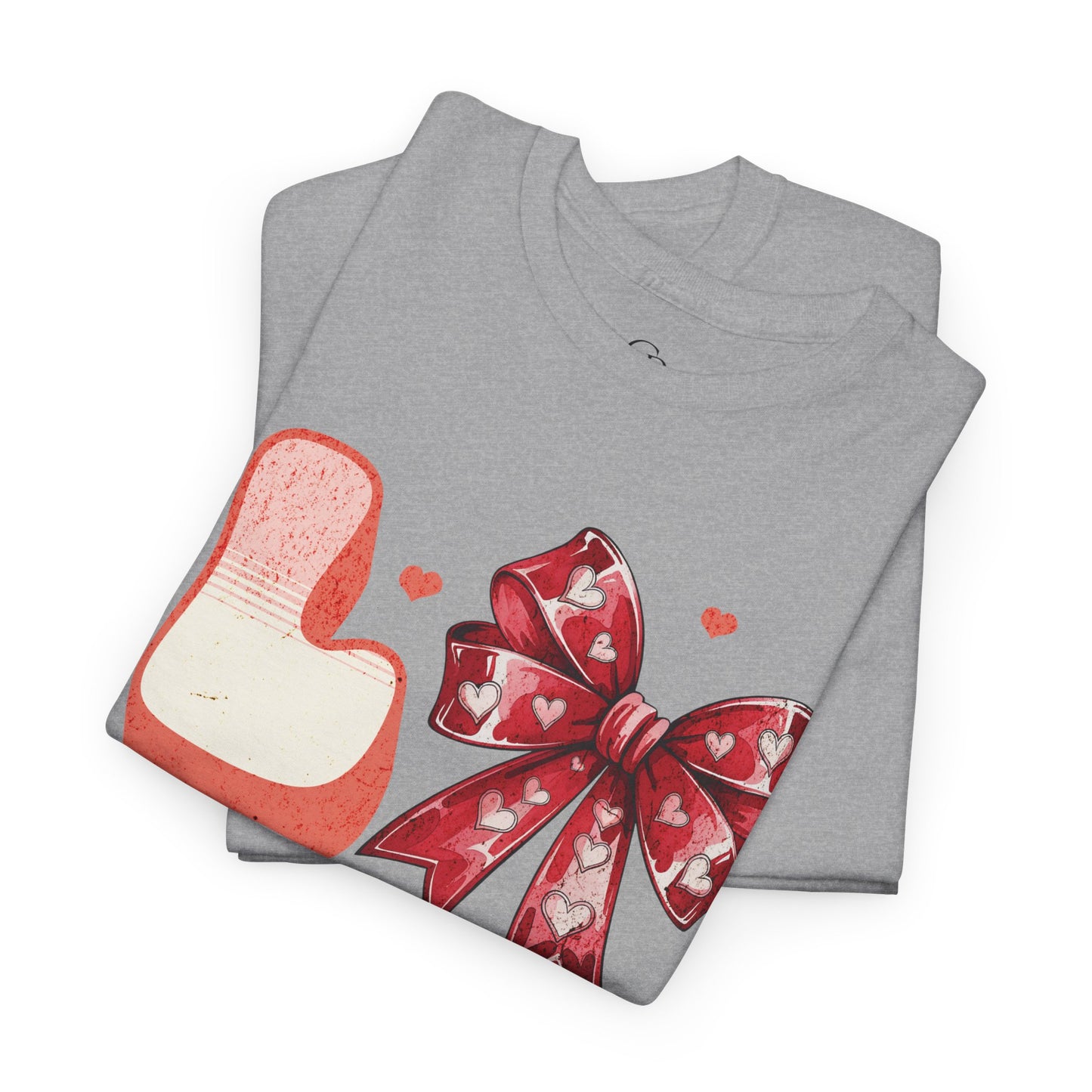 LOVE Charm Coquette Unisex Heavy Gildan Cotton Tee.