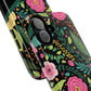 Personalized Floral Fantasy Tough Magnetic iPhone Cases- a Gift for Gardeners, Mother's Day, Birthday Gift, Anniversary Gift, Presents