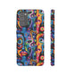 Psychedelic Visions Vibrant Art Google Pixel, iPhone and Samsung Phone Case - Tough Cases for Creative Souls