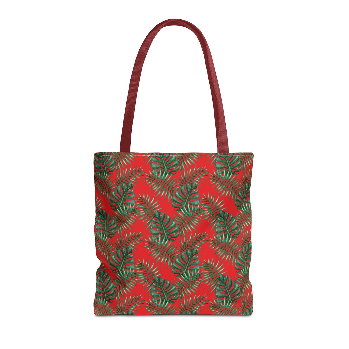 Red Tropical Bliss Tote Bag