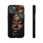 Regal Reflections: African Majesty Tough Google Pixel, iPhone and Samsung Cases.