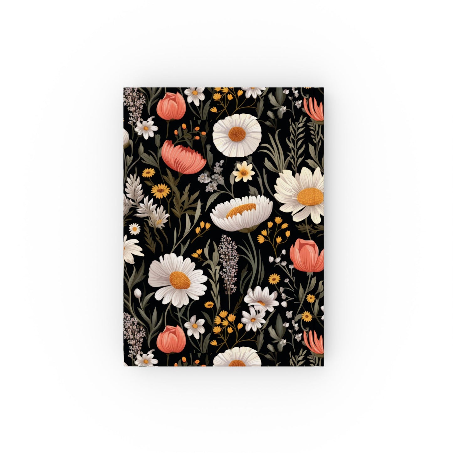 Blossom Elegance: Noir Garden Hard Backed Journal