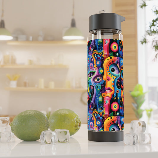 Psychedelic Visions Infuser Water Bottle