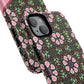 Personalized Twilight Petal Tapestry Floral Tough Magnetic MagSafe® iPhone Case, Durable iPhone Protector, Unique Gift for Her, Stylish Tech Accessories.