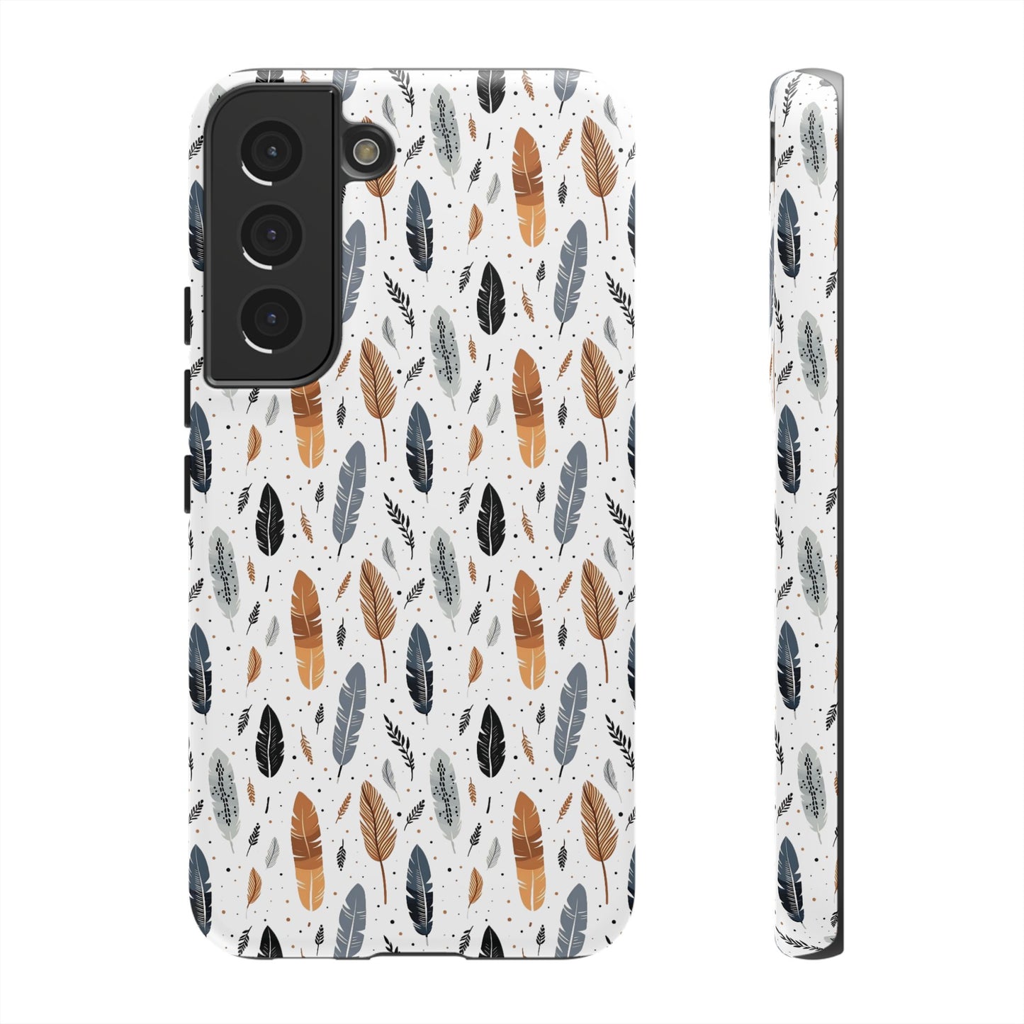 Whispering Feathers iPhone, Samsung and Google Tough Cases
