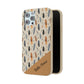 Personalized Whispering Feathers Samsung and iPhone Biodegradable Case, Custom Name Case.