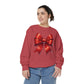 Bow Charm Valentines Unisex Comfort Colors Garment-Dyed Sweatshirt