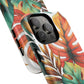 Tropical Monstera Leaf Phone Case - Stylish Tough Magnetic Cases, Floral Protection, Summer Vibe, Gift for Nature Lovers, Trendy Mobile Accessories