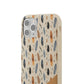 Personalized Whispering Feathers Samsung and iPhone Biodegradable Case, Custom Name Case.