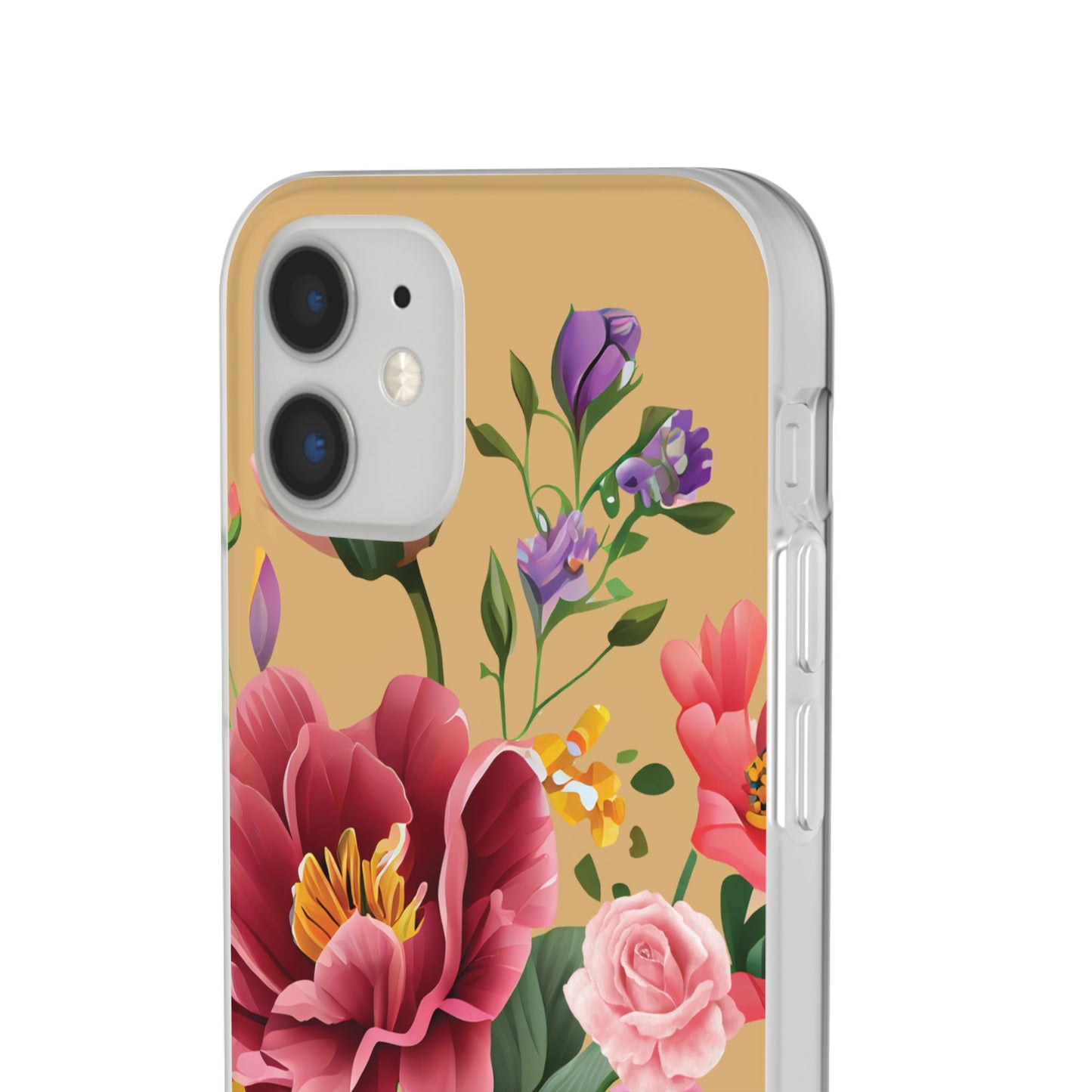 Floral Scripture Phone Case — "Let Your Light Shine" (Matthew 5:16) for iPhone and Samsung Cases.