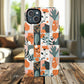 Botanical Bliss Tough Magnetic Phone Case, Durable Phone Cover, Gift for Her, Stylish Tech Accessory, Fall Vibes, Trendy Mobile Case