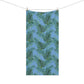 Tropical Bliss Blue Mink-Cotton Towel