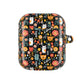 Whimsical Feline Garden AirPod Cases (AOP) - Fun & Colorful Accessories for Pet Lovers.