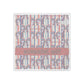 Personalized Patriotic Napkin Set — 4 Red White Blue Cocktail Napkins with Stars & Stripes Bow (Custom Name)