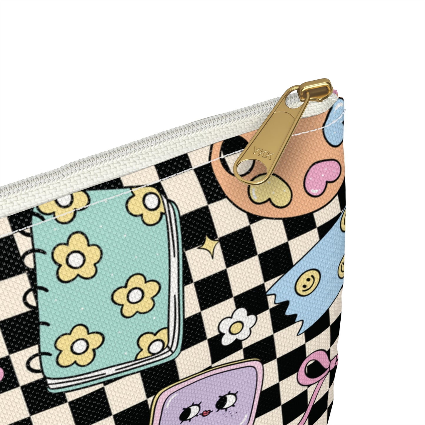 Personalized Black Doodle Daydream Composition Book Inspired Accessory Pouch, Kids School Supplies, Classroom Organizer, Teacher Gift, Fun Stationery Case, Back to School