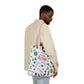 Personalized Classroom Couture Composition Book Inspired Canvas Tote Bag with Colorful Straps, Cute School Bag, Eco-Friendly Tote, Back to School Shopping Bag, Teacher Gift Idea