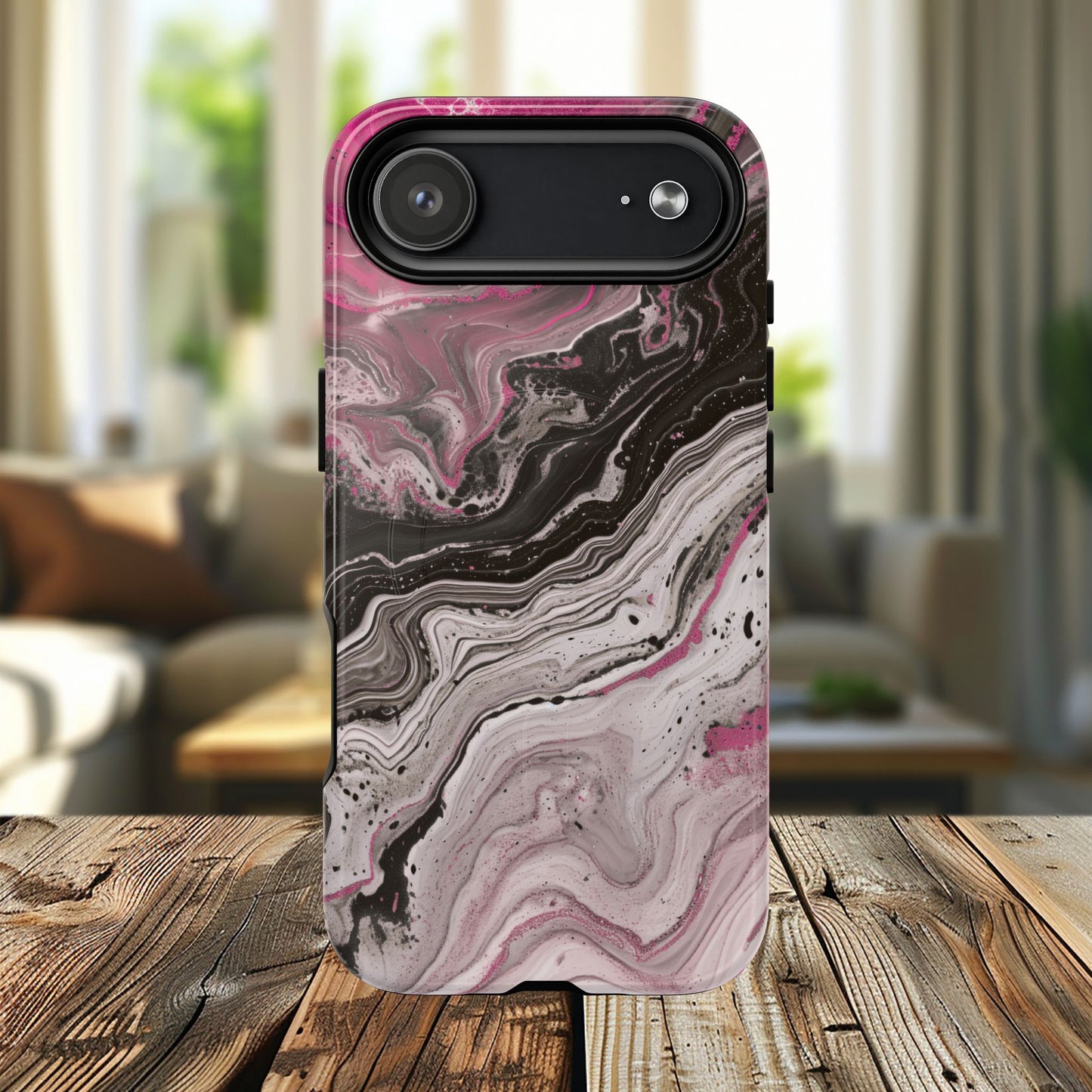 Stylish Magnetic iPhone Cases for Tough Protection, Trendy iPhone Covers, Gift for Teens, Modern Tech Accessories, Marble iPhone Design Cases