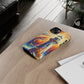 Personalized Cosmic Beacon iPhone Tough Cases, Gift for Him/Her.