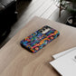 Psychedelic Visions Vibrant Art Google Pixel, iPhone and Samsung Phone Case - Tough Cases for Creative Souls