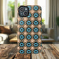 Sahara Star Mosaic Colorful Geometric iPhone Cases, Tough Magnetic iPhone Cases, Vibrant Design iPhone Cover, Durable iPhone Protection, Stylish Tech Accessories.
