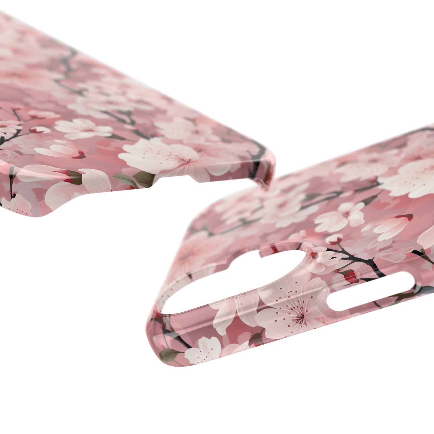 Cherry Blossom Slim Phone Cases for iPhone and Samsung