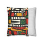 Tribal Harmony Square Poly Canvas Pillowcase